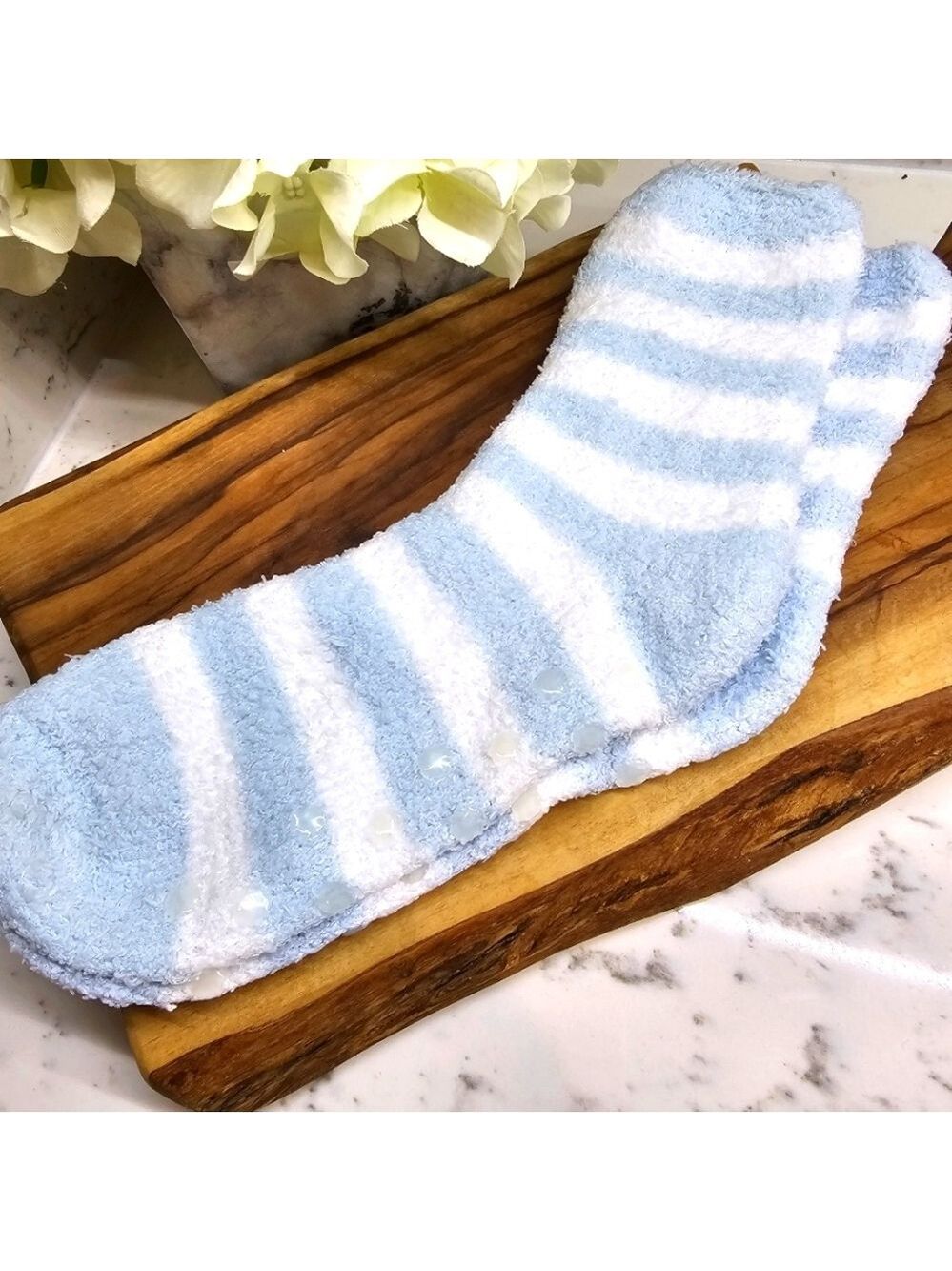 *4 for $25* Avon Striped Cozy Socks